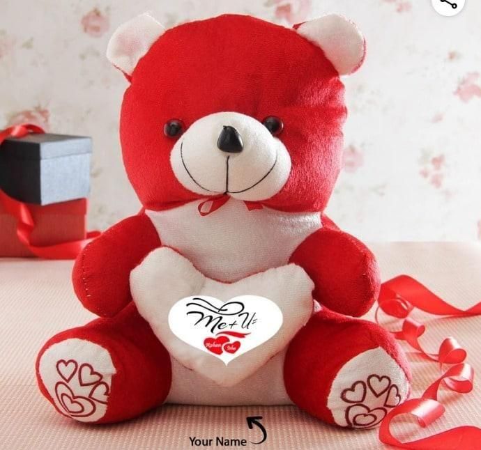 Love Quote Soft Teddy for baby