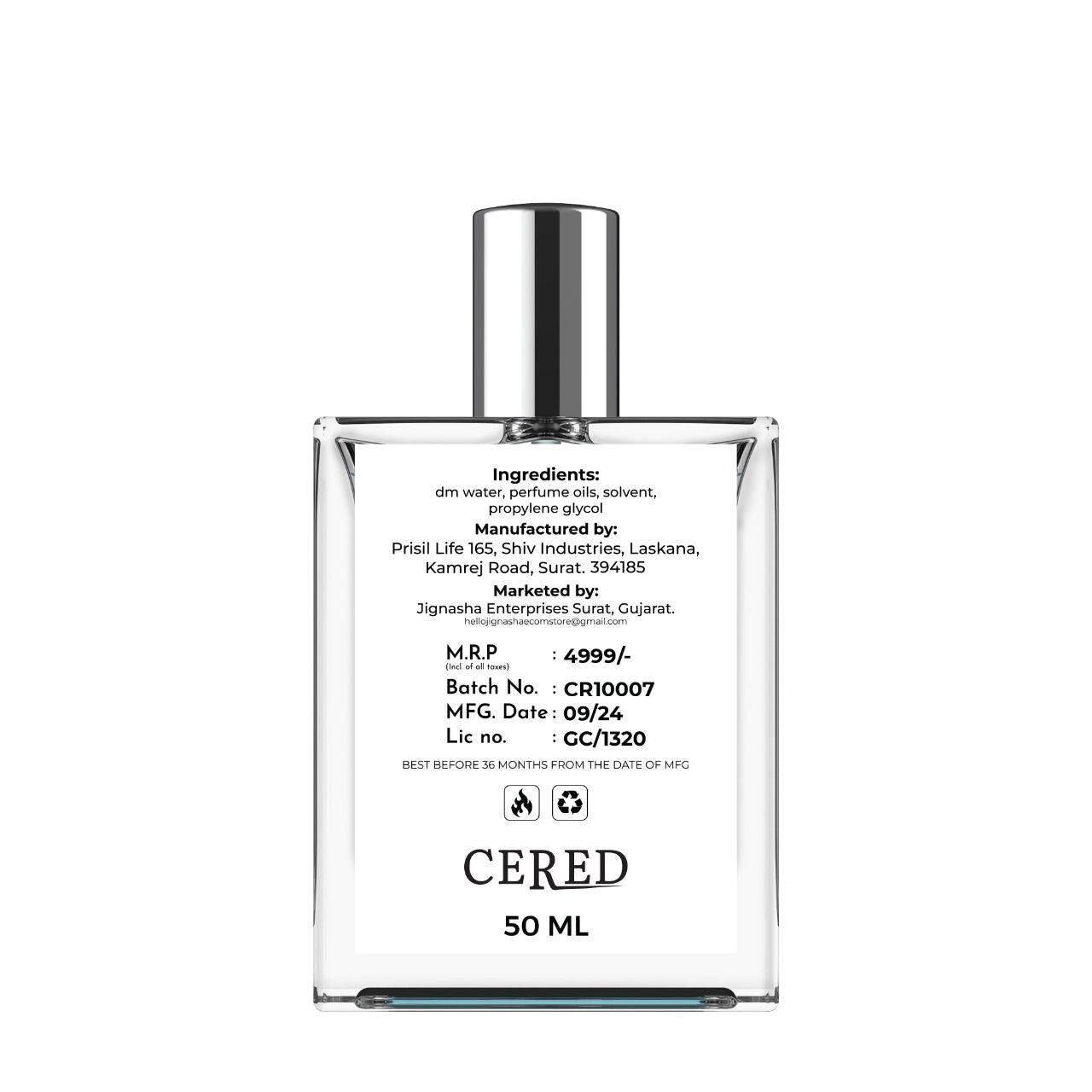 CERED Aventus Perfume for women 50ML