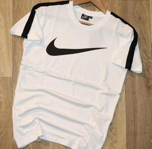 Mens Nike Cotton White T-shirt